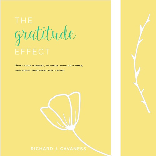 Yellow book cover with the title 'Book cover'