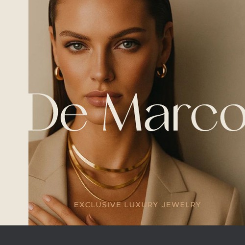 Golden ratio logo with the title 'De Marco'