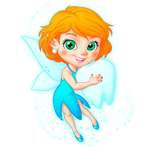 Fairy design with the title 'Tooth Fairy'