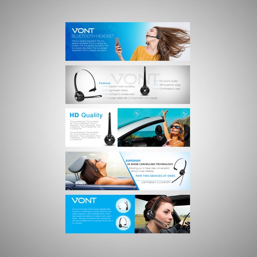 Vont bluetooth headset hot sale