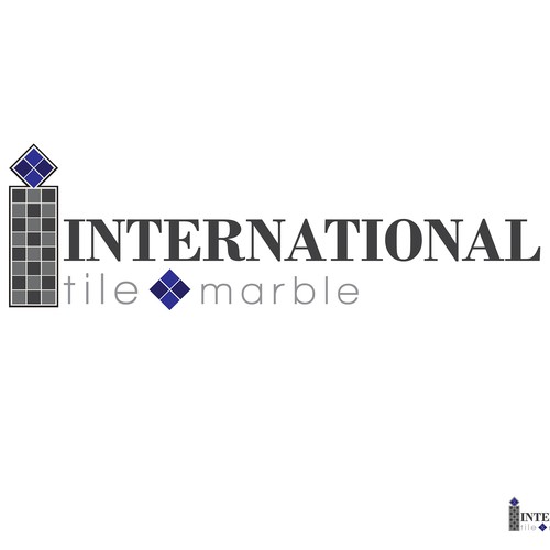 Marble design with the title 'International Tile & Marble'