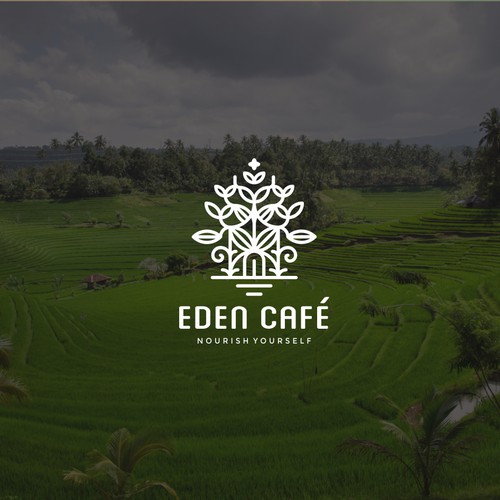 Heaven design with the title 'Eden cafe'