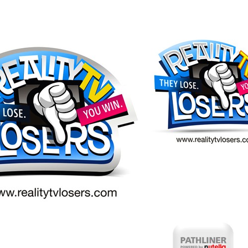 TV logo with the title 'TV Show - logo concept'