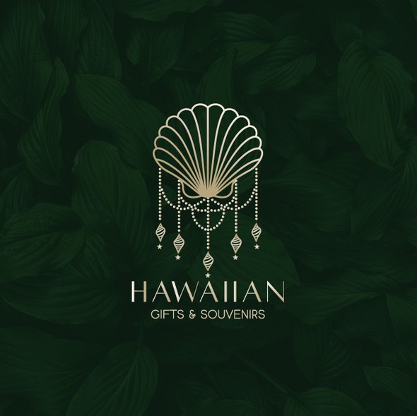 Modern design with the title 'Hawaiian Logo Design'