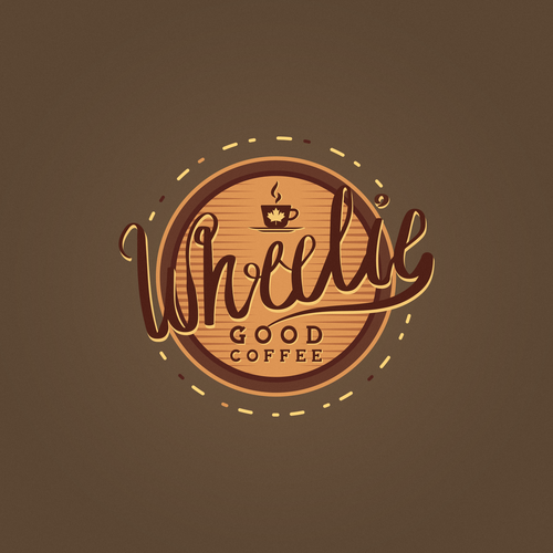 Imagine logo with the title 'Wheelie Good Coffee'