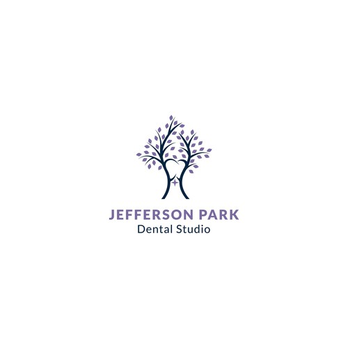 Tooth logo with the title 'Logo concept for dental practice  '