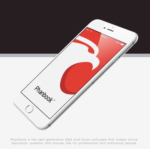 Hawk logo with the title 'Clean logo design.'