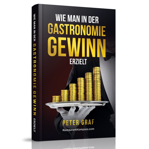 Professional book cover with the title 'Gastronomie Gewinn'