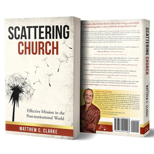 Church book cover with the title 'Scattering Church'