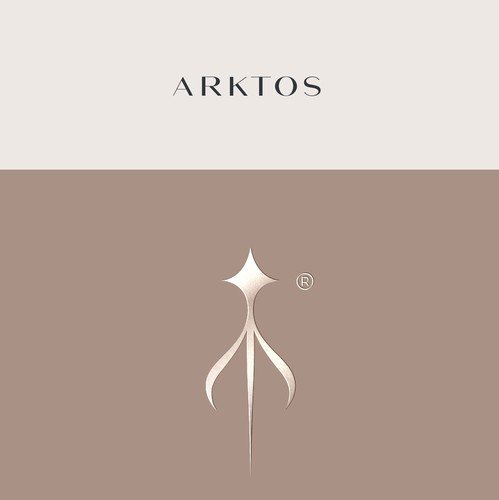 Sailing logo with the title 'Logo design for ARKTOS -luxury sailing charter '