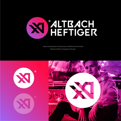 Music logo with the title 'Altbach Heftiger'