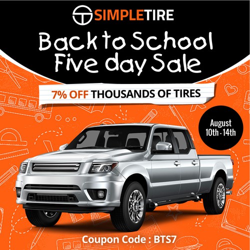 Automotive design with the title 'Banner Design'