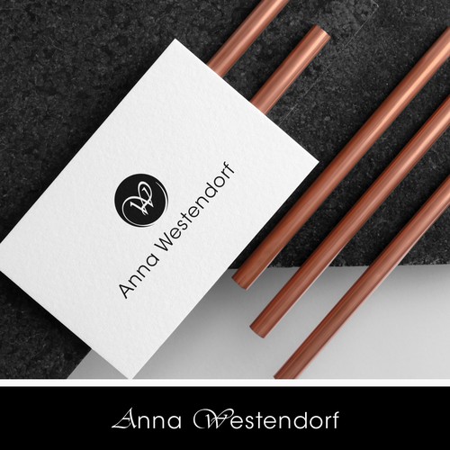 Writer logo with the title 'Anna Westendorf-Freelance marketer and writer'