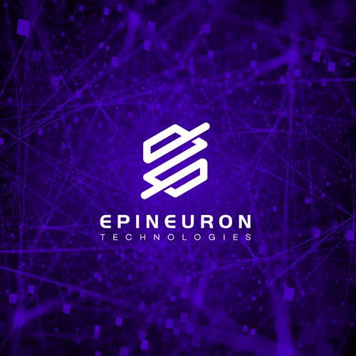 Science logo with the title 'Epineuron logo design'