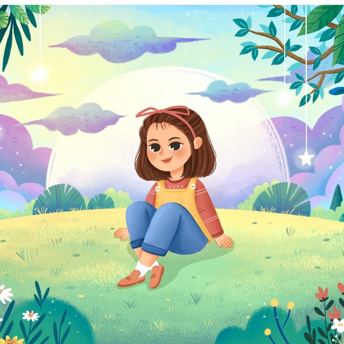 Hobby design with the title 'Poster - Kids in Art'