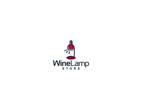 Line design with the title 'Wine Lamp Store Logo!  needs a unique logo for its online store!'