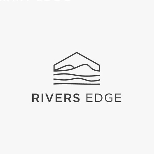 Building design with the title 'Rivers Edge'