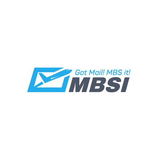 Mail design with the title 'Creative mail logo '