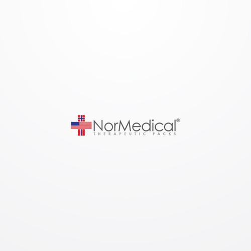 Norwegian design with the title 'Logo Design for NorMedical'