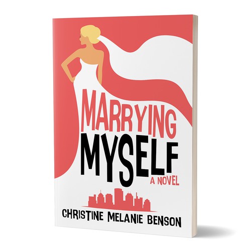 Novel book cover with the title 'Book cover'