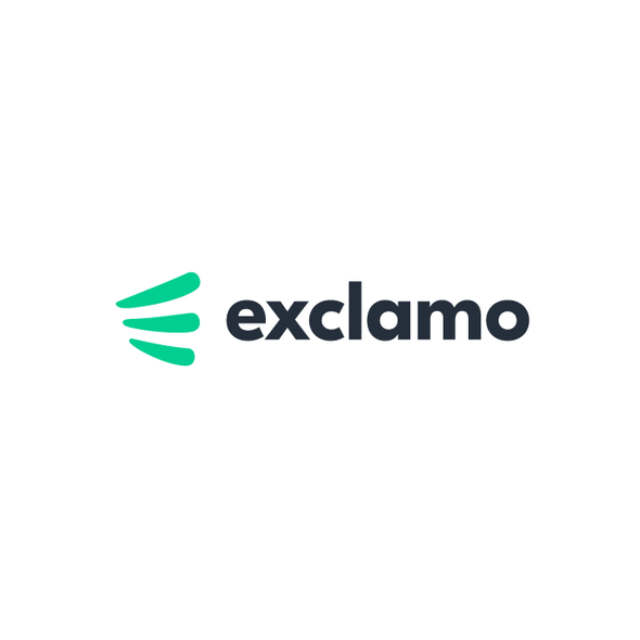 Sleek logo with the title 'Logo for Exclamo'