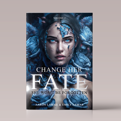 Fairy tale book cover with the title 'Book Cover Design'