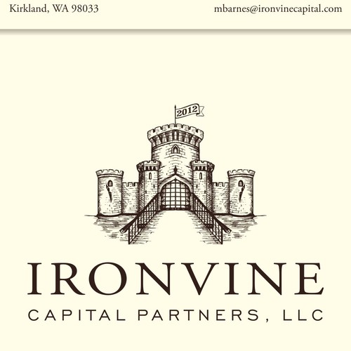 Emblem design with the title 'Ironvine Capital Partners '