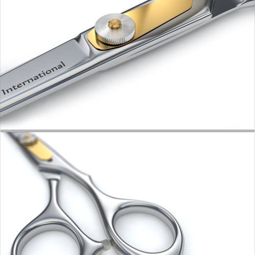 Scissors design with the title 'scissors'