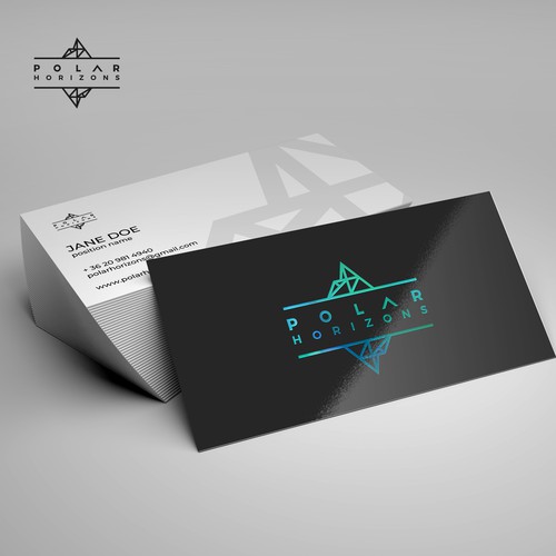 Arctic design with the title 'Adventure tour operator in the High Arctic'