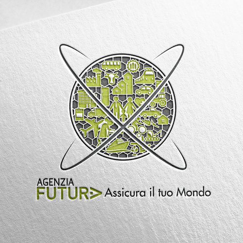 People artwork with the title 'Custom website icon design for italian insurance company.'