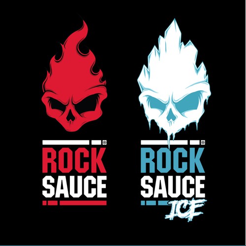 Ice design with the title 'Logo for fitness company'