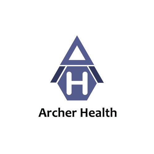 Archer logo with the title 'Logo Concept for Archer Health'