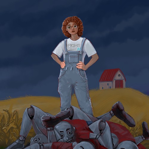 Artwork illustration with the title 'Illustration for book '