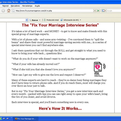 File design with the title 'FIX YOUR MARRIAGE'