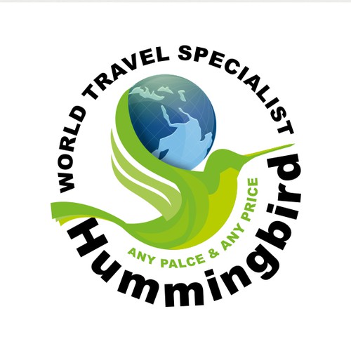Booking logo with the title 'Modern Logo for  a professional travel advisor'