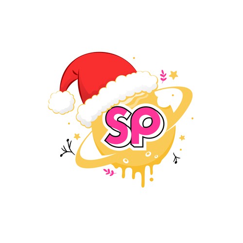 Christmas logo with the title 'Logo Christmans'