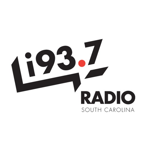 Radio logo with the title 'Trendy logo for South Carolina radio station'