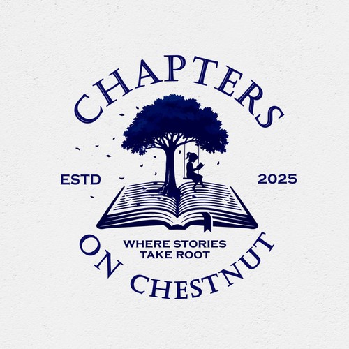 Line drawing logo with the title 'Chapters on Chestnut'