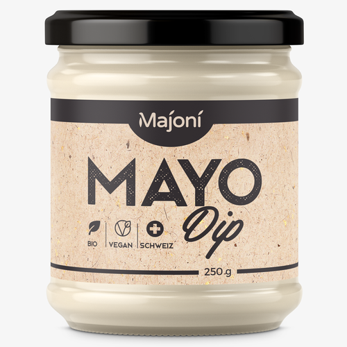 Luxury packaging with the title 'MAYO Dip'