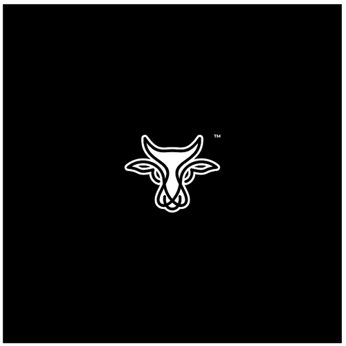 Outline logo with the title 'P&D LOGO'