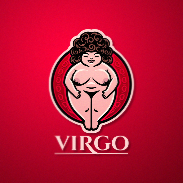 Nude logo with the title 'Virgo'