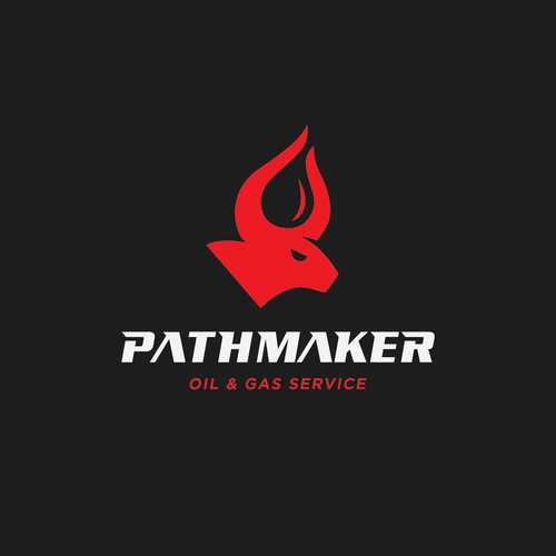 Power design with the title 'Power & bold logo (negative space approach)'