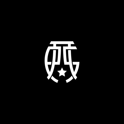 Crest brand with the title 'sport monogram concept'