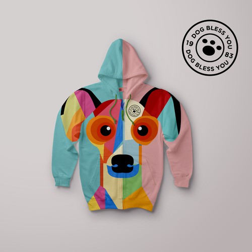 Dog hotsell bless hoodie