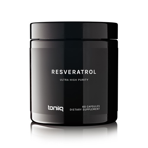 Rendering design with the title 'Resveratrol'