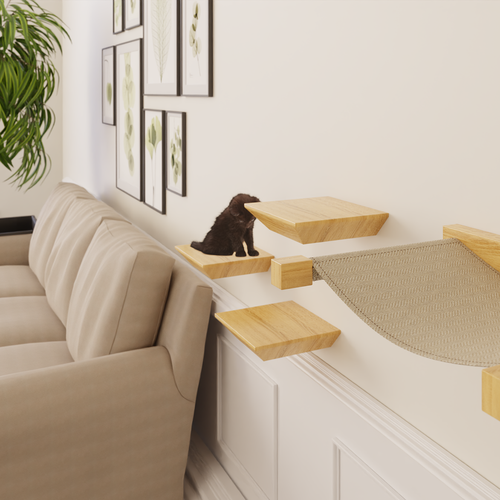 Kitty design with the title 'Product Design For a Cat Hammock'