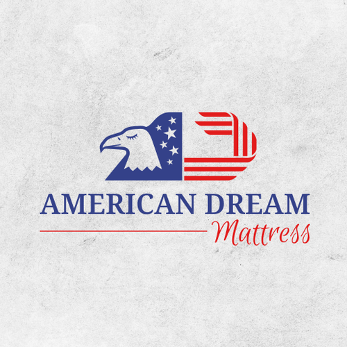 American flag logo with the title 'Sleeping Eagle'