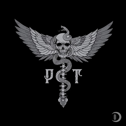 Snake t-shirt with the title 'physical therapy'