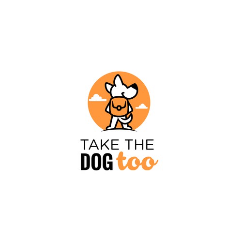 Adventure design with the title 'Take the dog too'