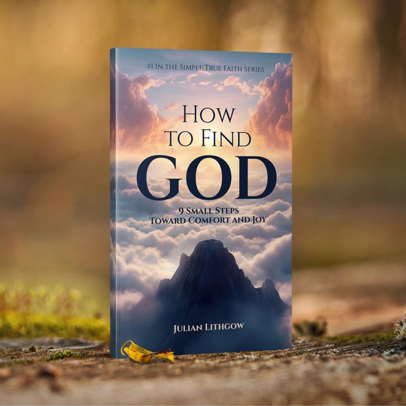 CorelDRAW design with the title 'Book Cover - How to Find GOD'